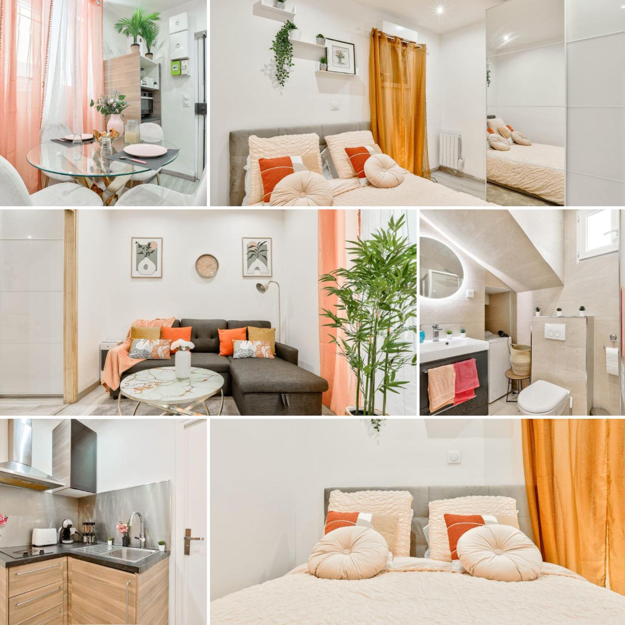 Le Nid Douillet Appartement Confortable A 5 Min Du Stade De France Et Proche De L'Aeroport Cdg Saint-Denis  Buitenkant foto